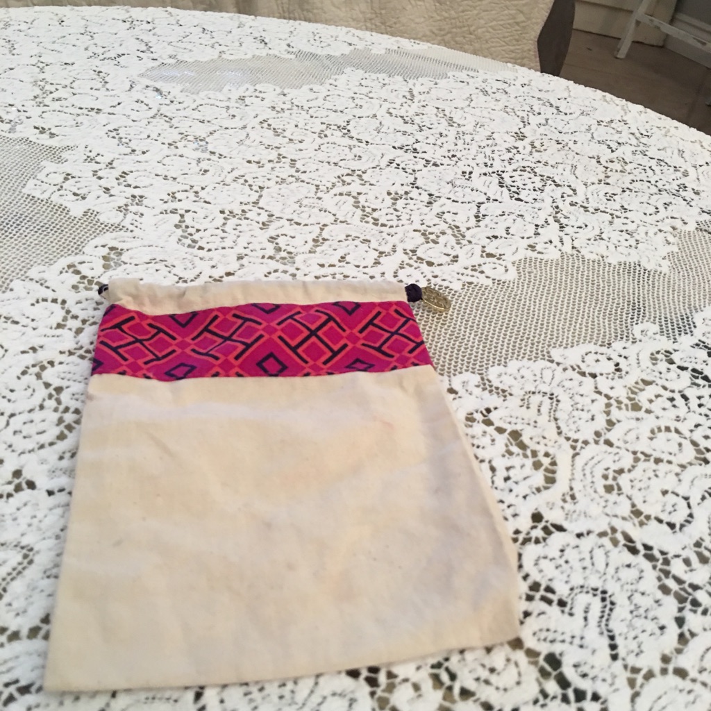 Tina Burch Cotton Glasses Bag